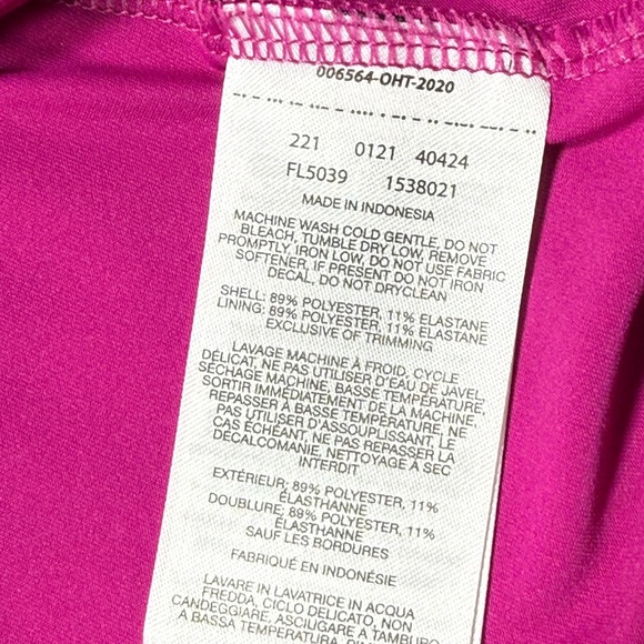 Columbia Athletic Dress Sz SP Pink Sleeveless Quick Dry Hiking Tennis Golf - Picture 7 of 11
